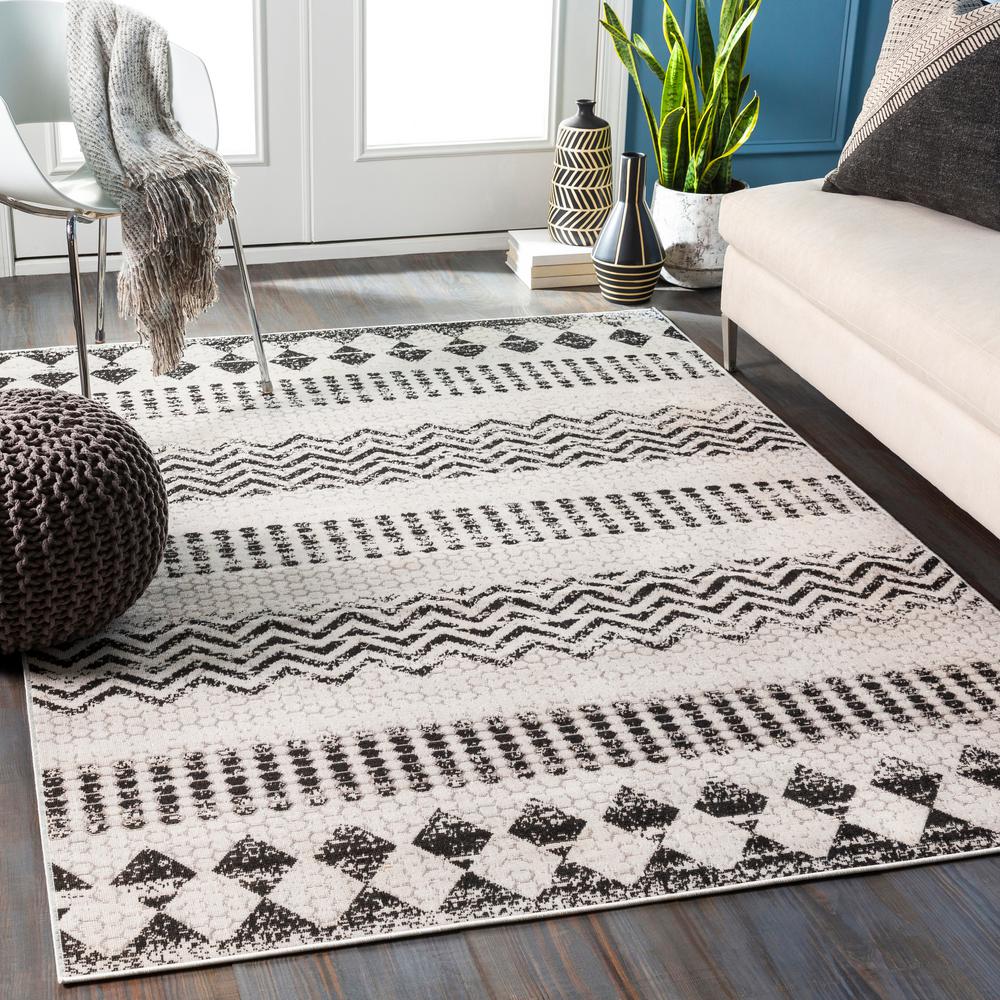 Artistic Weavers Elatha Black 5 Ft 3 In X 7 Area Rug S00161021225 The Home Depot - Bennett Scandinavian Gray Black Beige Area Rug Artistic Weavers Elatha Black 5 Ft 3 In X 7 Area Rug S00161021225 The Home Depot - Bennett Scandinavian Gray Black Beige Area Rug