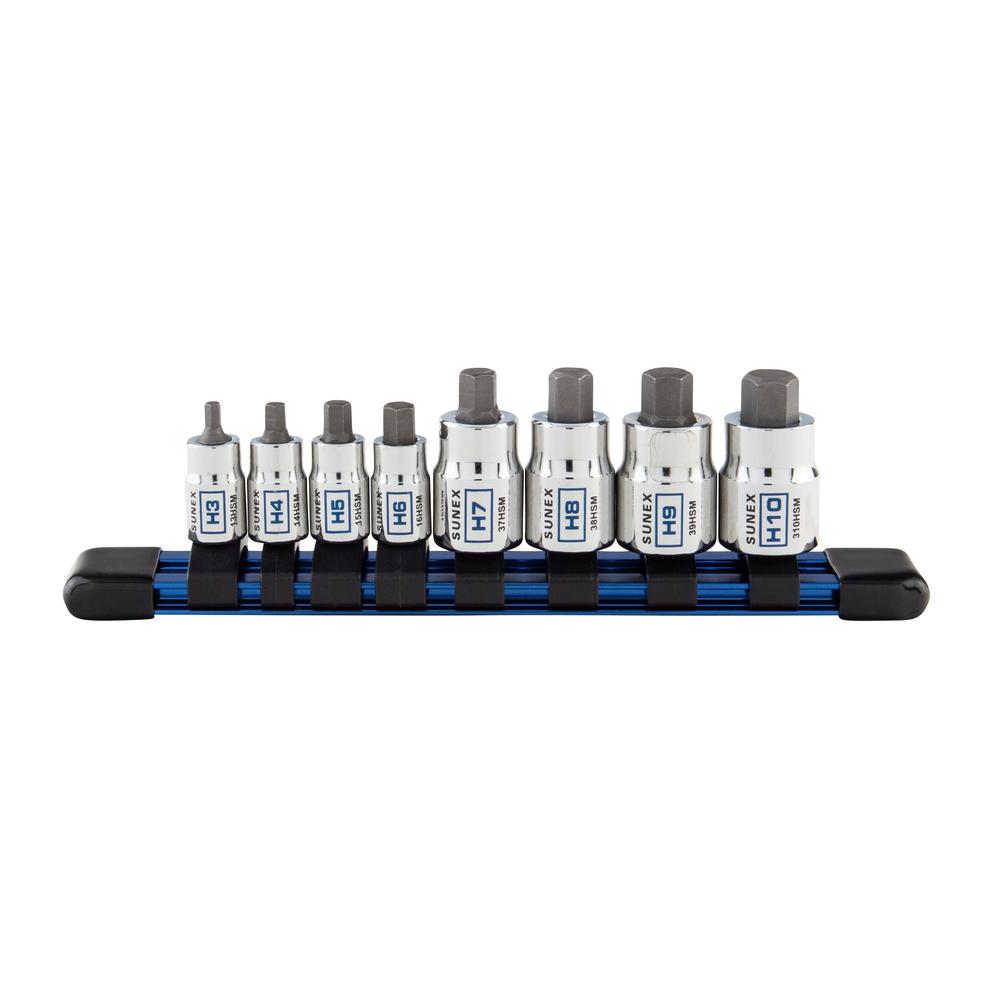 stubby hex socket set