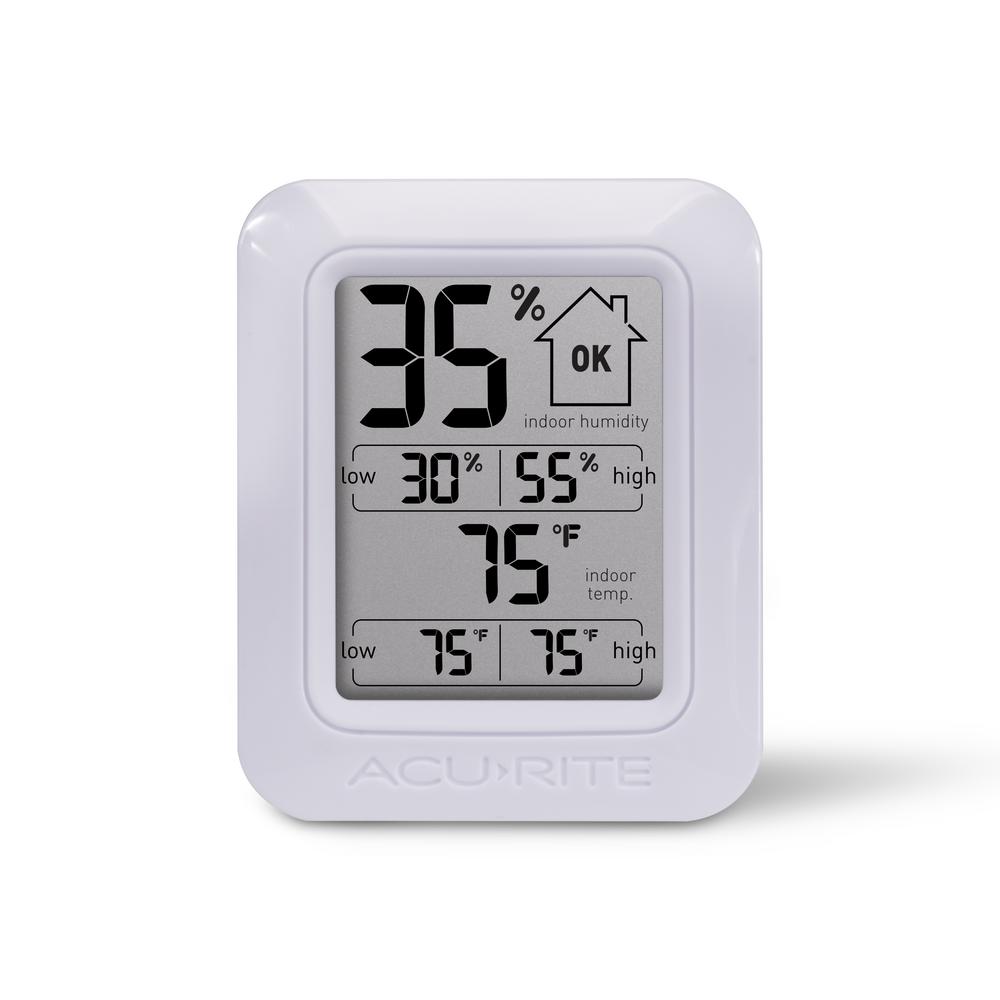 Bundle Edition AcuRite 01083 Pro Accuracy Indoor Temperature and Humidity Monitor