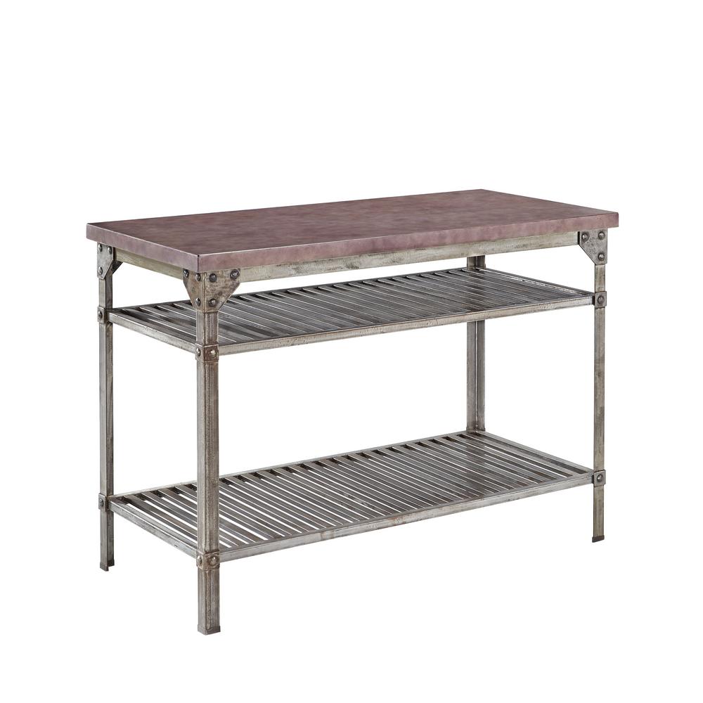 Sportsman Stainless Steel Kitchen Utility Table SSWTABLE The Home Depot
