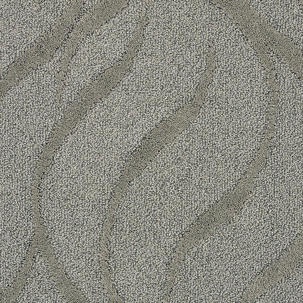 LifeProof Framed Artwork Color Winter Wood Pattern 12 ft. Carpet