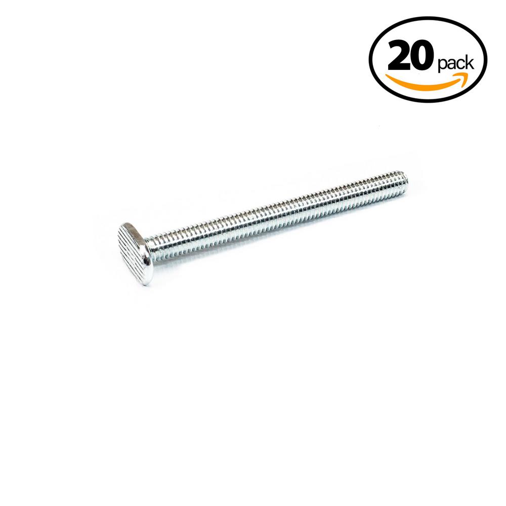 POWERTEC 31/2 in. Tee Bolt 5/16 in.18 (20Pack)QTB1003 The Home Depot