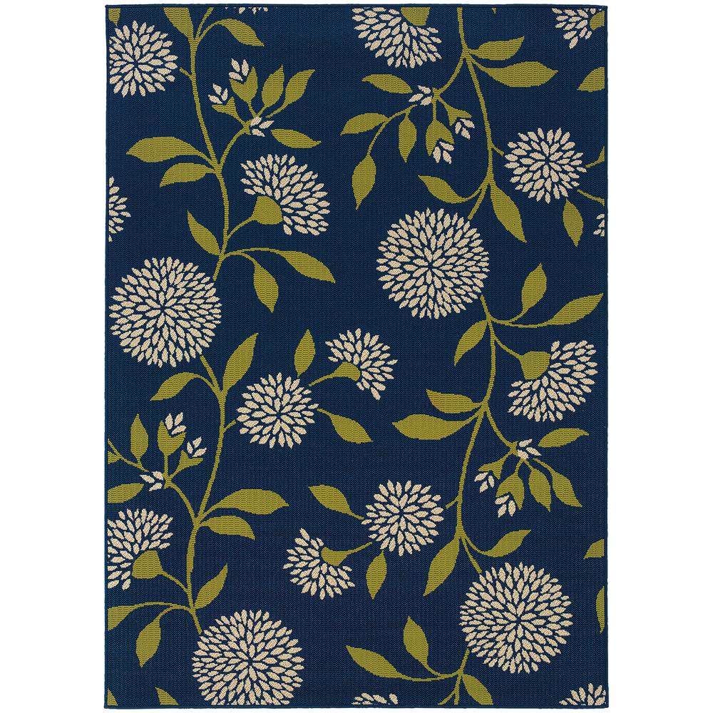 Home Decorators Collection Aster Navy 4 Ft X 6 Ft Outdoor Area