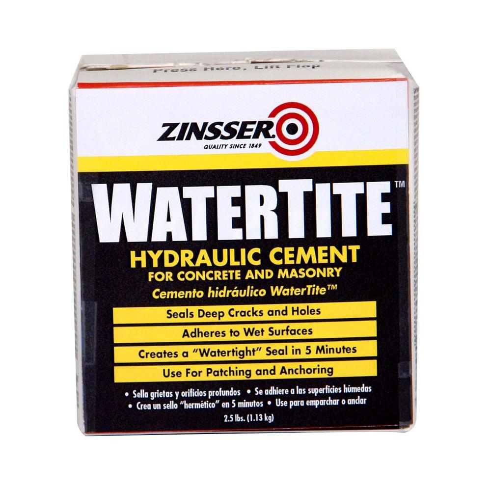 Zinsser 2 5 Lbs Watere Hydraulic Cement 6 Pack 5074 The Home Watere Hydraulic Cement 6 Pack