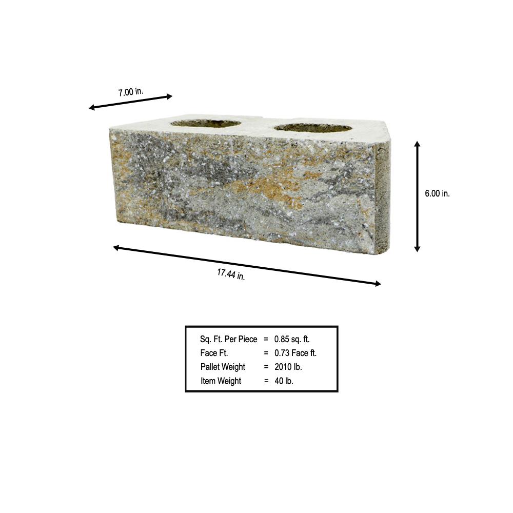 Pavestone Rockwall Large 6 In X 17 5 7 Yukon Concrete Retaining Wall Block 48 Pcs 34 9 Face Ft Pallet 79850 The Home Depot - Large Concrete Retaining Wall Blocks Weight Pavestone Rockwall Large 6 In X 17 5 7 Yukon Concrete Retaining Wall Block 48 Pcs 34 9 Face Ft Pallet 79850 The Home Depot - Large Concrete Retaining Wall Blocks Weight