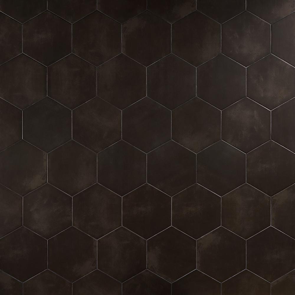 Ivy Hill Tile Eclipse Hex Black Floor And Wall Tile 4 In X 8 In Tile Sample Ext3rd104955 The 2486