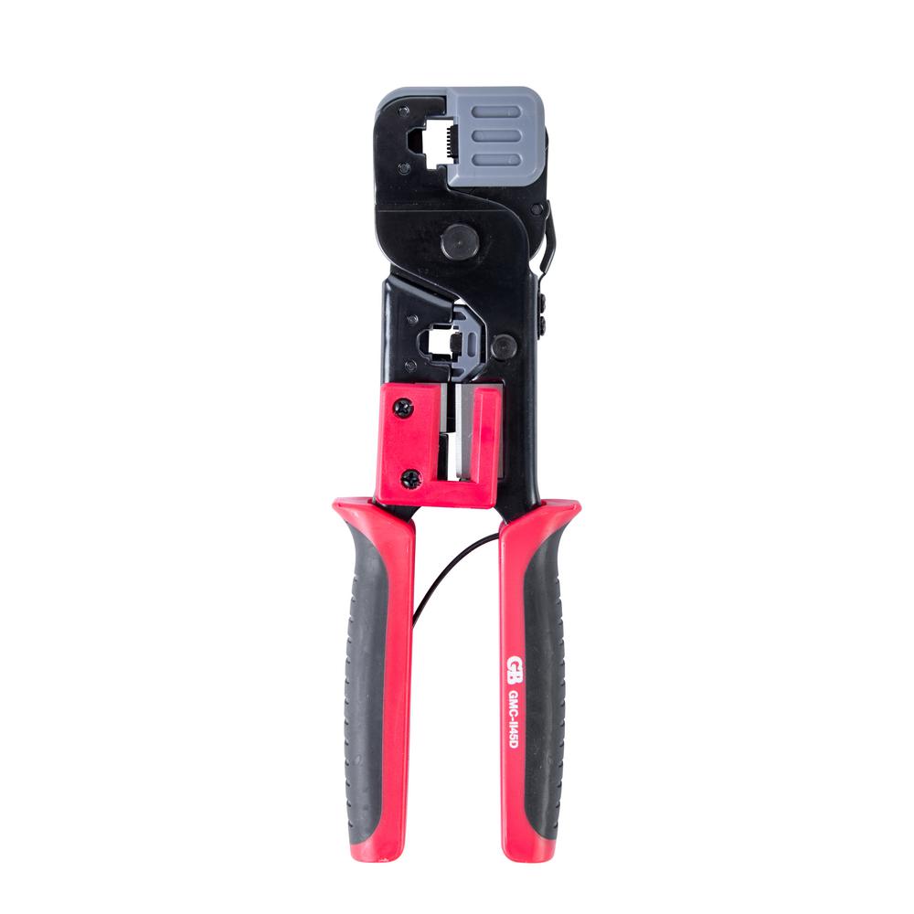 Commercial electric ratchet modular plug crimper adapter