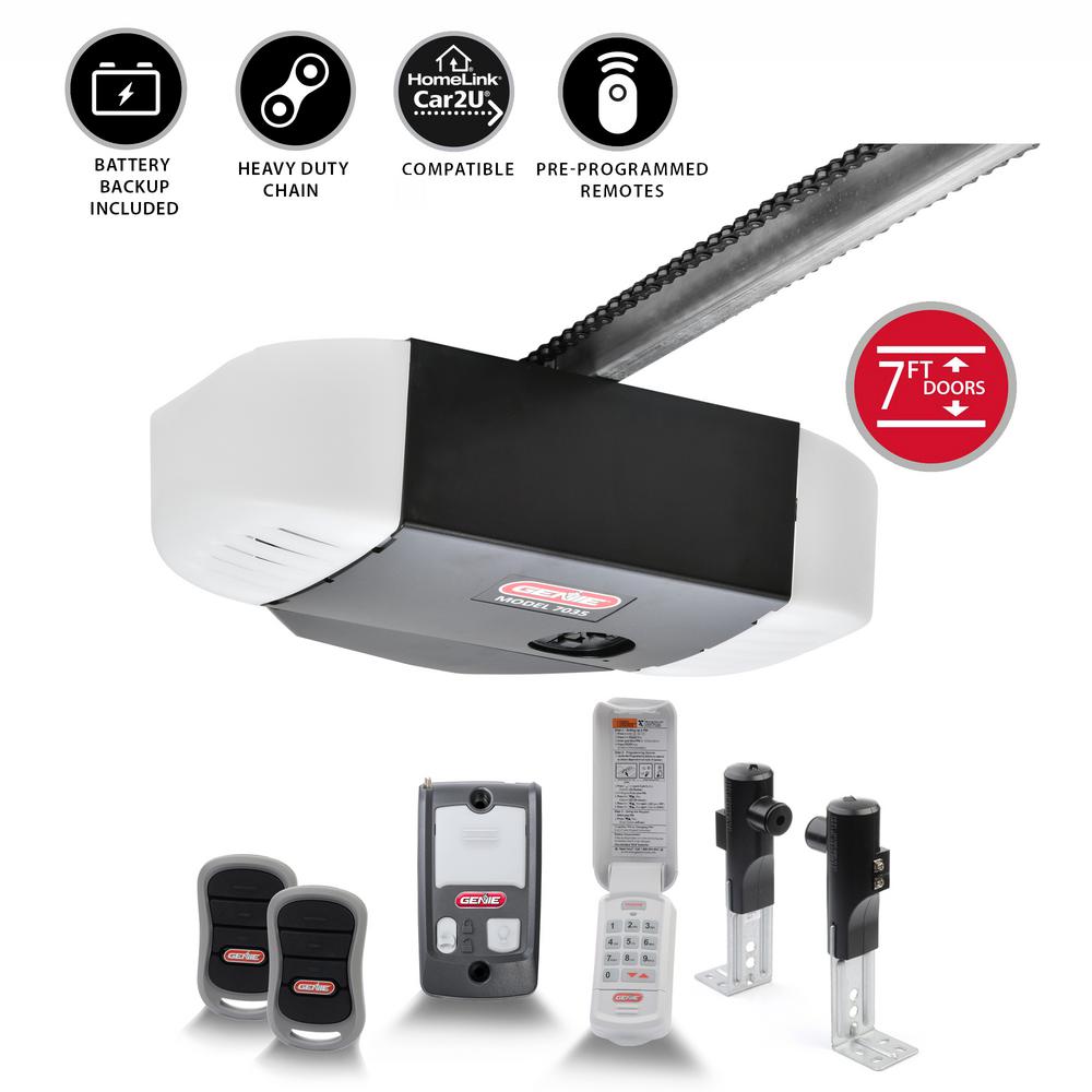 Genie Chaindrive 750 3 4 Hpc Durable Chain Drive Garage Door Opener Chaindrive 750 3 4 Hpc Durable Chain Drive Garage Door Opener With Battery Backup