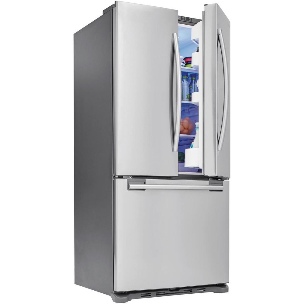 Samsung 33 In W 17 5 Cu Ft French Door Refrigerator In
