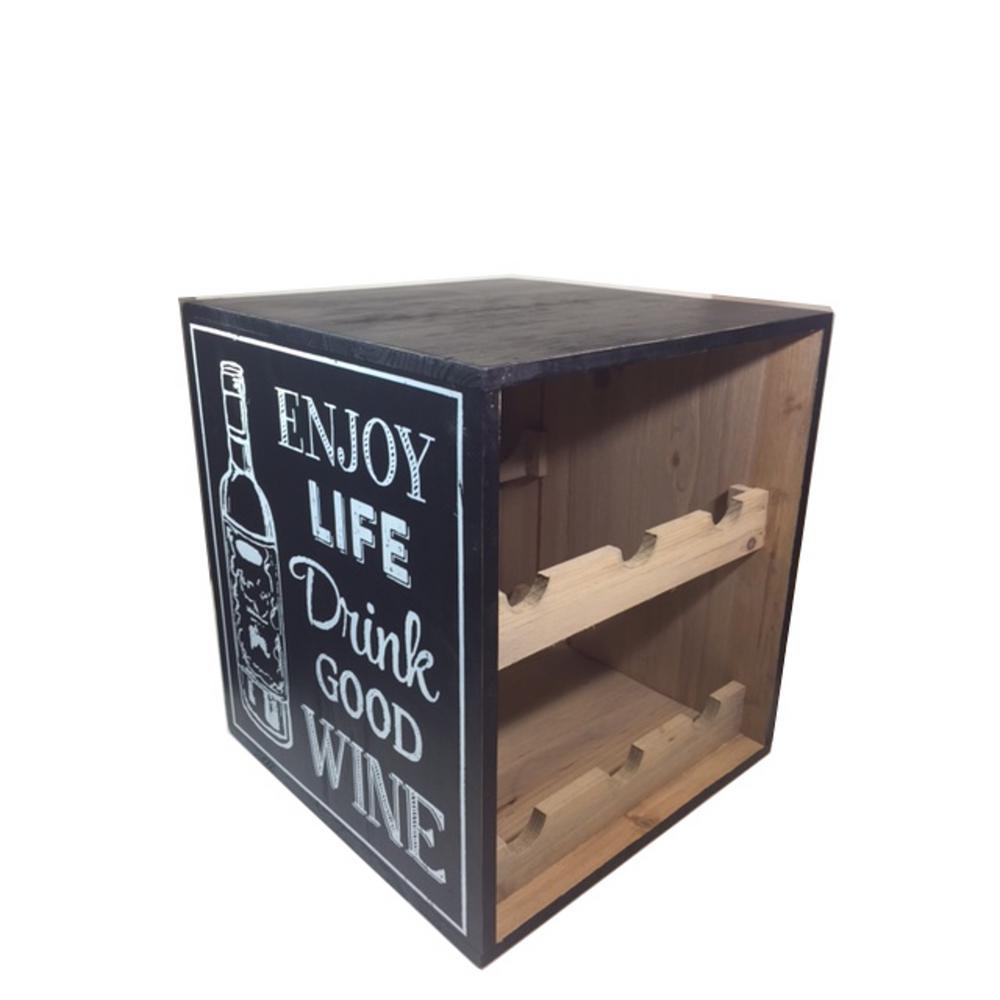 HDX 3Shelf Countertop Wire Wine Rack in Antique BronzeHHBFPBR2601