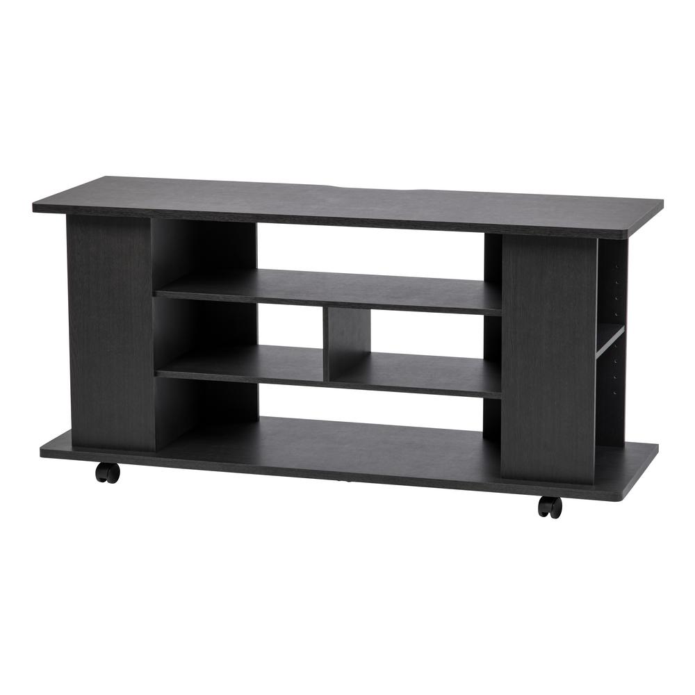 Wheels Tv Stands Living Room Furniture The Home Depot