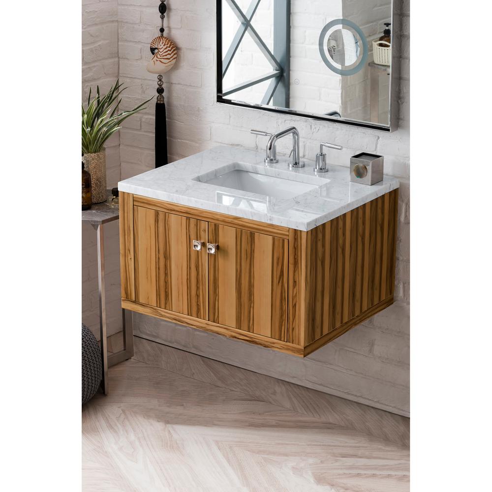 James Martin Vanities Silverlake 30 in. Single Bath Vanity in Natural