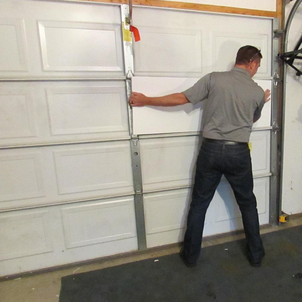 Matador 7 Ft H X 8 Ft 9 Ft W Eps Foam Garage Door Kit 8 Panel R906550 The Home Depot