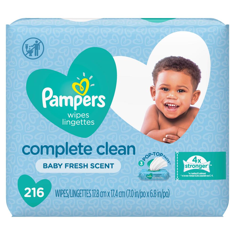 Pampers Complete Clean Fresh Scent Pop 