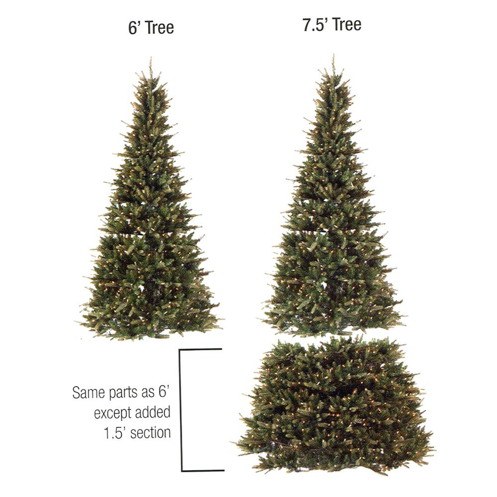 Bethlehem Lighting Pre-Lit Hunter Fir Christmas Tree w//300 Clear Mini Lights 4.5Ft