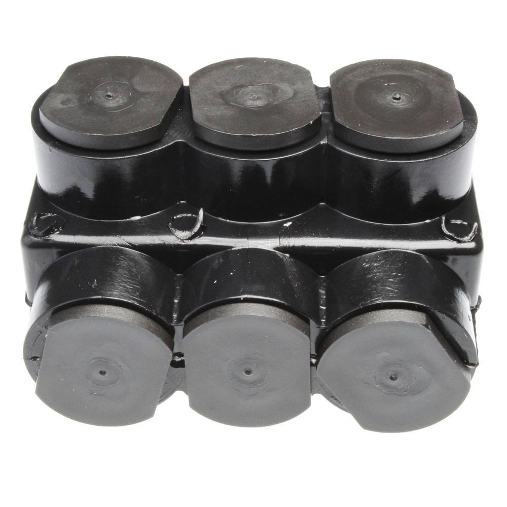 BURNDY 3Port/1Sided UV Insulated Standard Wire Connector1PL2/03R