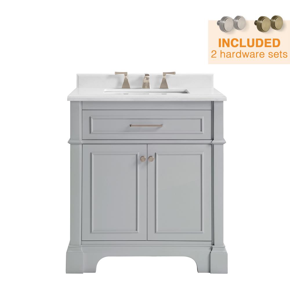 Home Decorators Collection Melpark 30 In W X 22 In D Bath Vanity