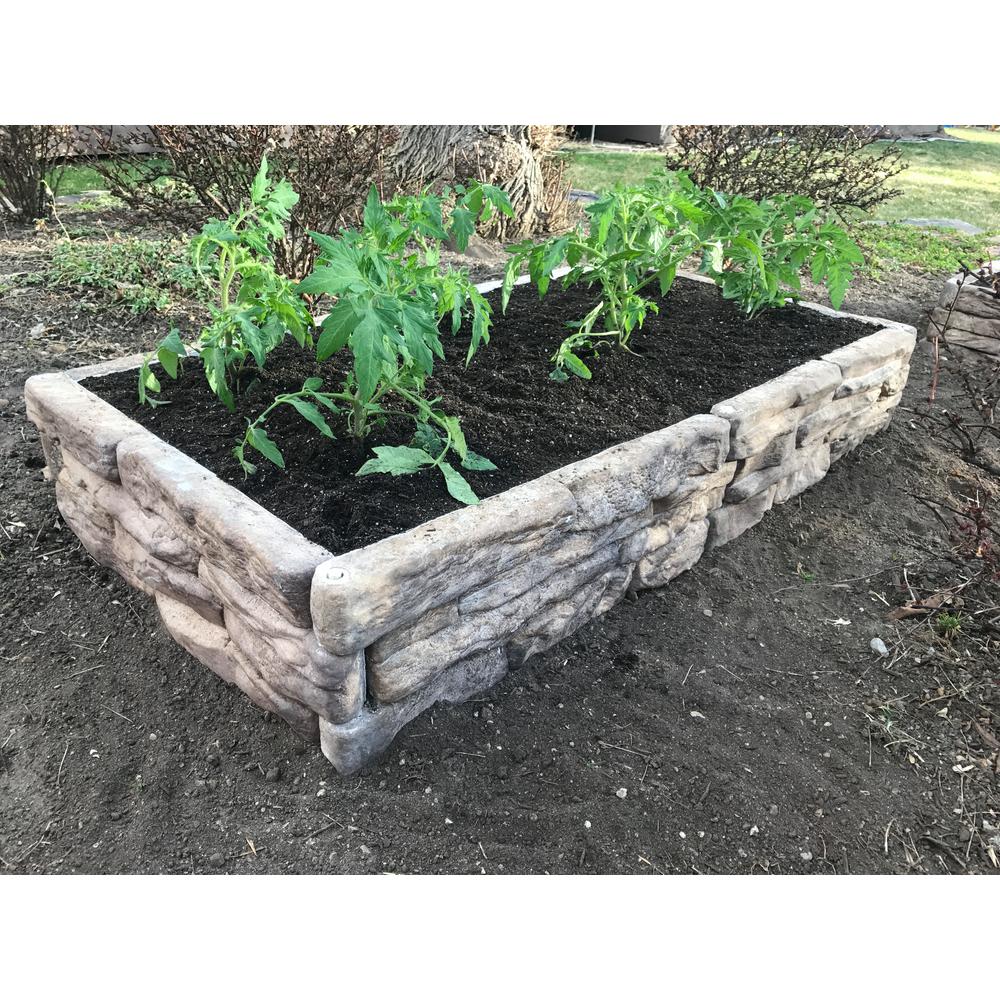Landecor Ledge Stone 24 In W X 8 H 2 D Tan Brown Concrete Raised Garden Bed Planter Box Stones 4 Pack 19851 The Home Depot - Home Depot Garden Bed Diy Landecor Ledge Stone 24 In W X 8 H 2 D Tan Brown Concrete Raised Garden Bed Planter Box Stones 4 Pack 19851 The Home Depot - Home Depot Garden Bed Diy