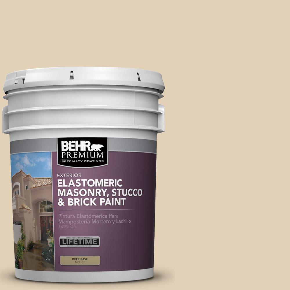 Yes Beige / Cream Masonry, Brick & Stucco Paint Exterior Paint The Home Depot