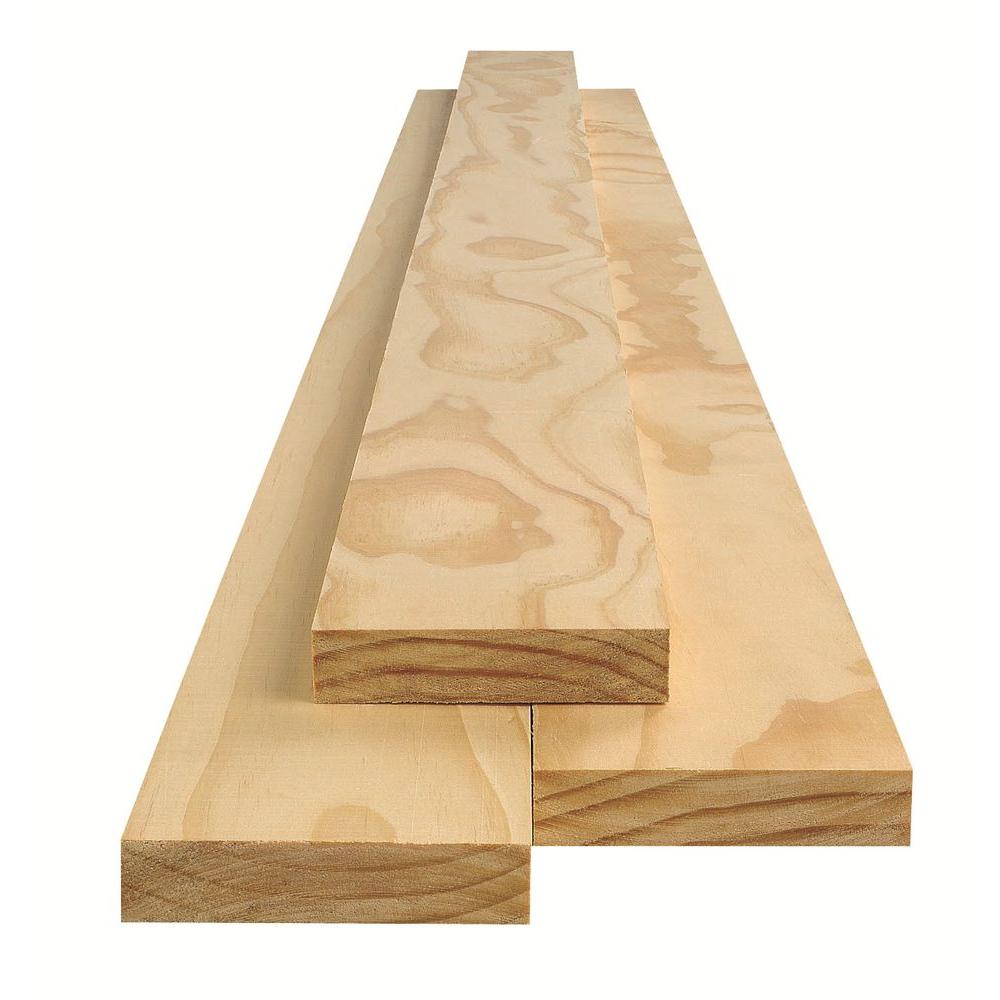 2 in. x 2 in. x 6 ft. Select Radiata Pine Board