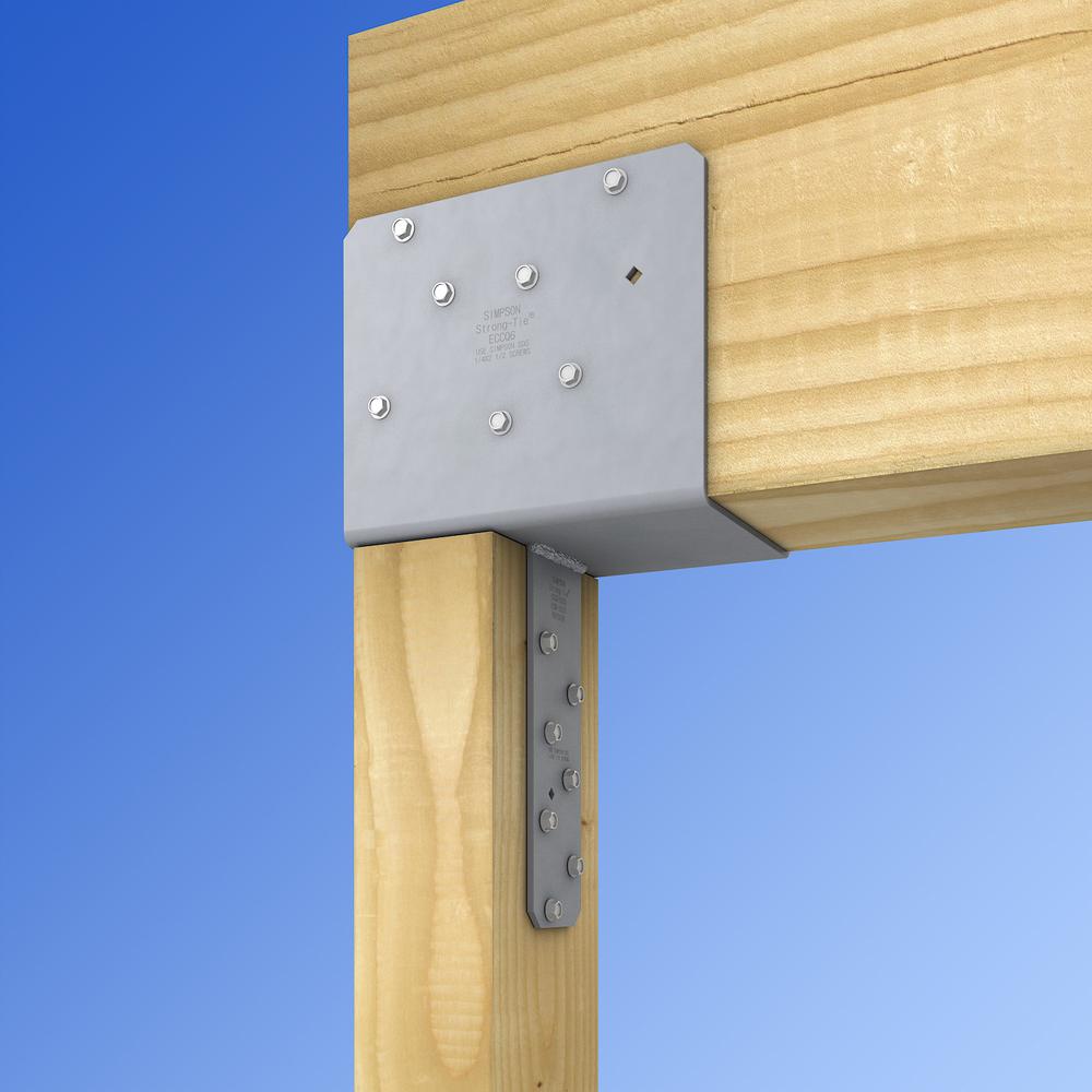 Column Cap - Post Brackets - Building Hardware - The Home Depot