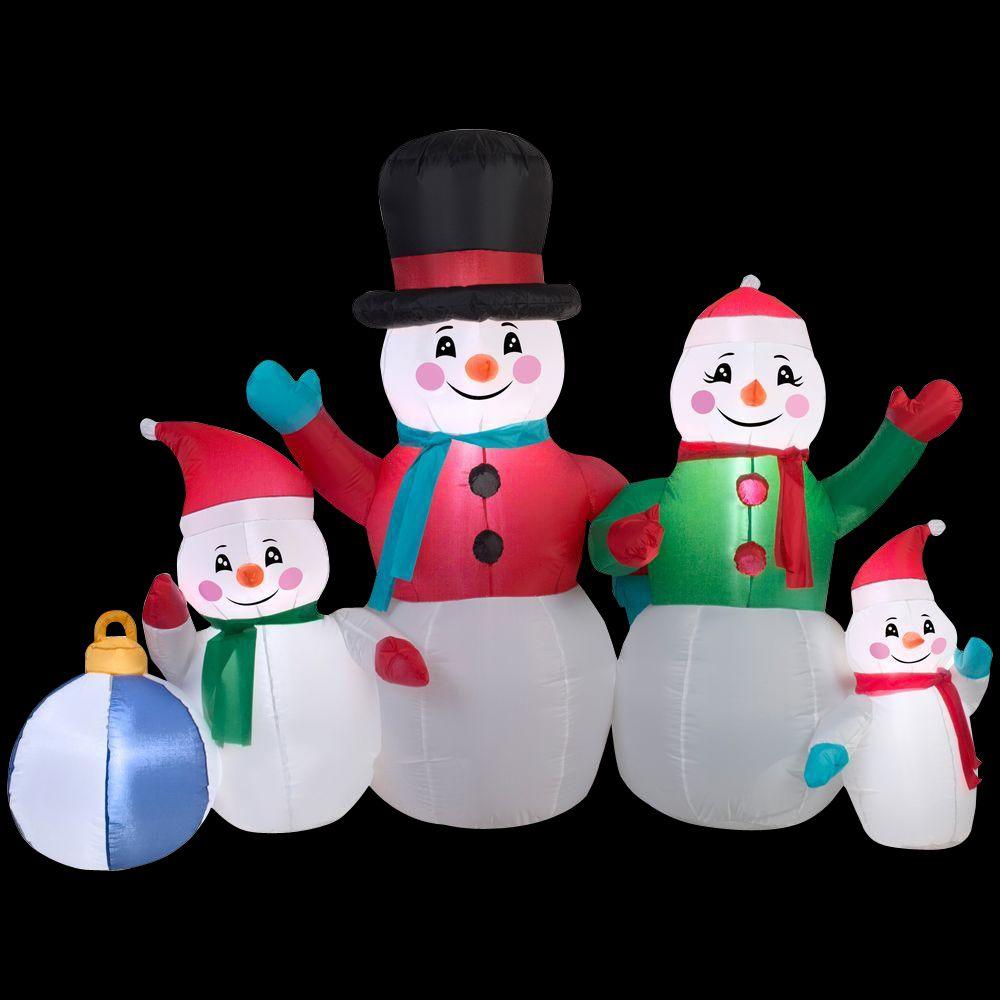 Christmas Inflatables - Outdoor Christmas Decorations - The Home Depot