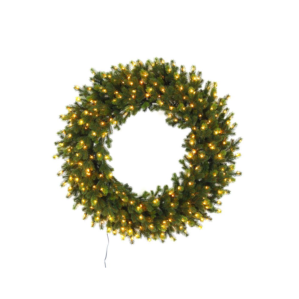 UPC 030539037857 Home Accents Holiday 32 in. PreLit LED Elegant Natural Fir Artificial