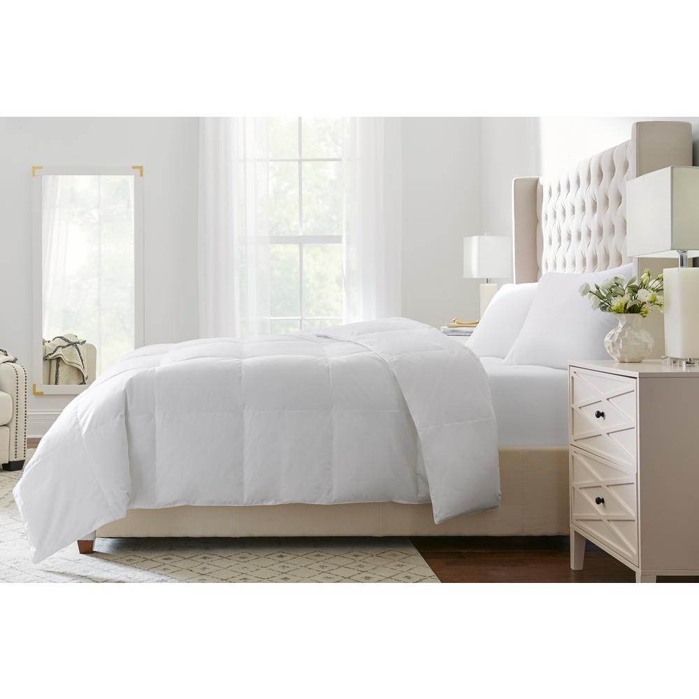 Home Decorators Collection Medium Weight Down White Cotton Full