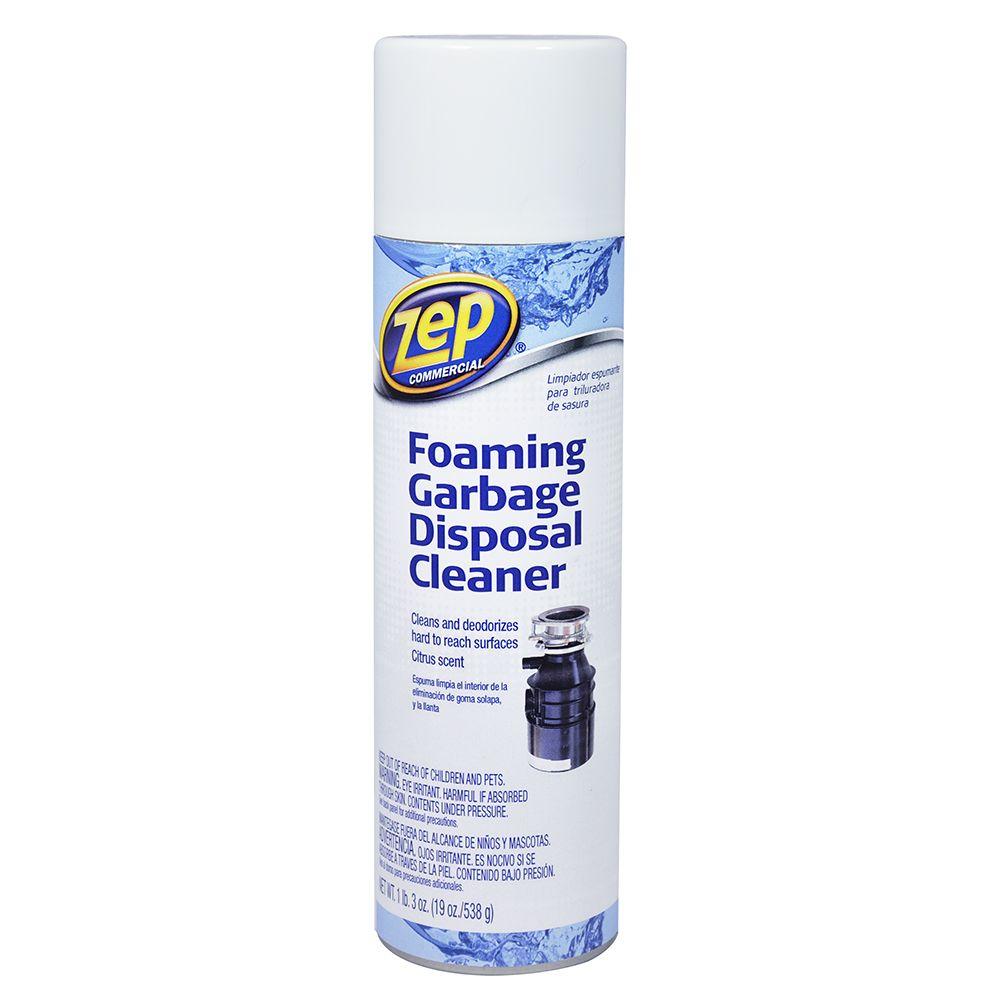 Zep 19 Oz Foaming Garbage Disposal Cleaner Zugdf19 The Home Depot