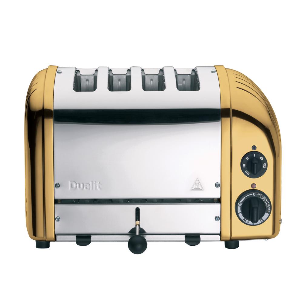 Dualit New Gen 4slice Brass Toaster 47441 The Home Depot