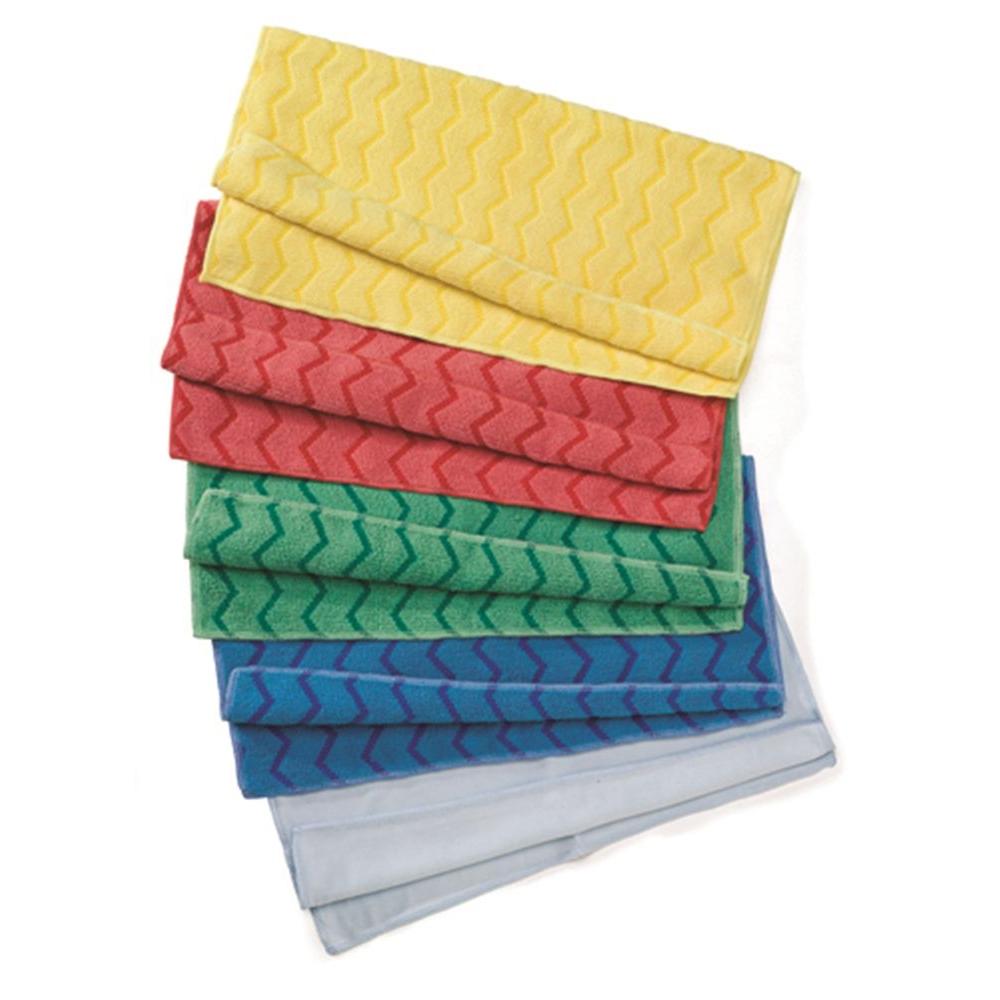 Blue Microfiber Glass Mirror Cloth (Case of 12)16 in. Reusable Cleaning Cloths eBay