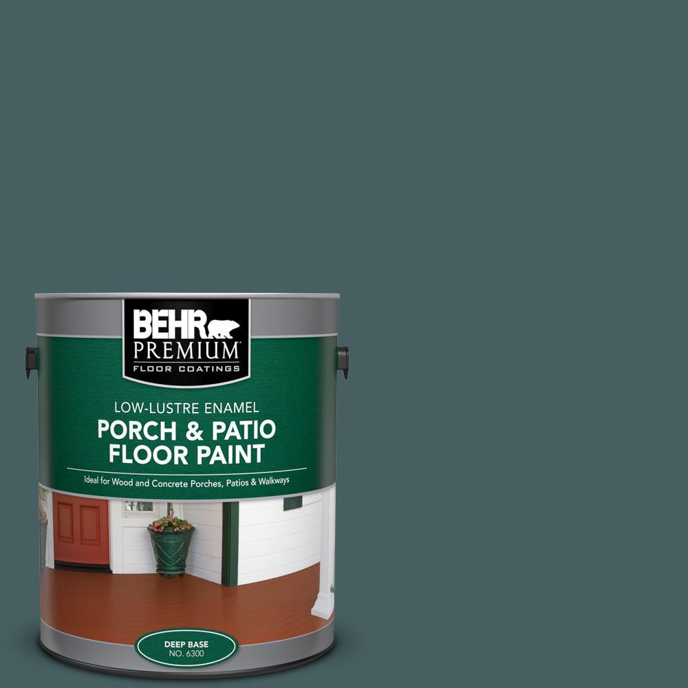 Behr Premium 1 Gal Ppu12 20 Underwater Color Low Lustre Enamel