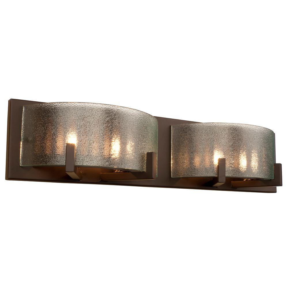 Varaluz Firefly 4 Light Bronze Bath Light 611220 The Home Depot