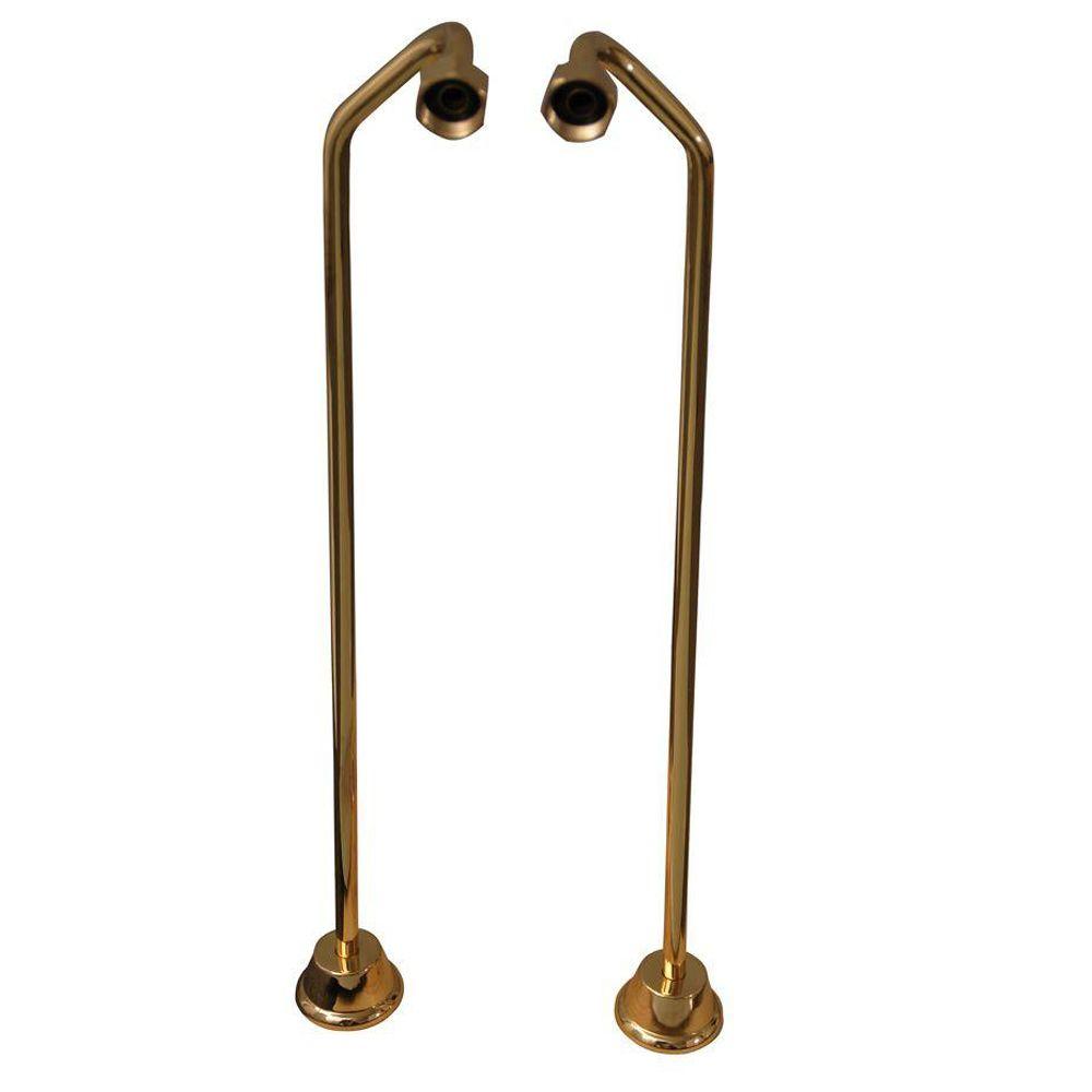 Double Offset Clawfoot tub supply lines//CO