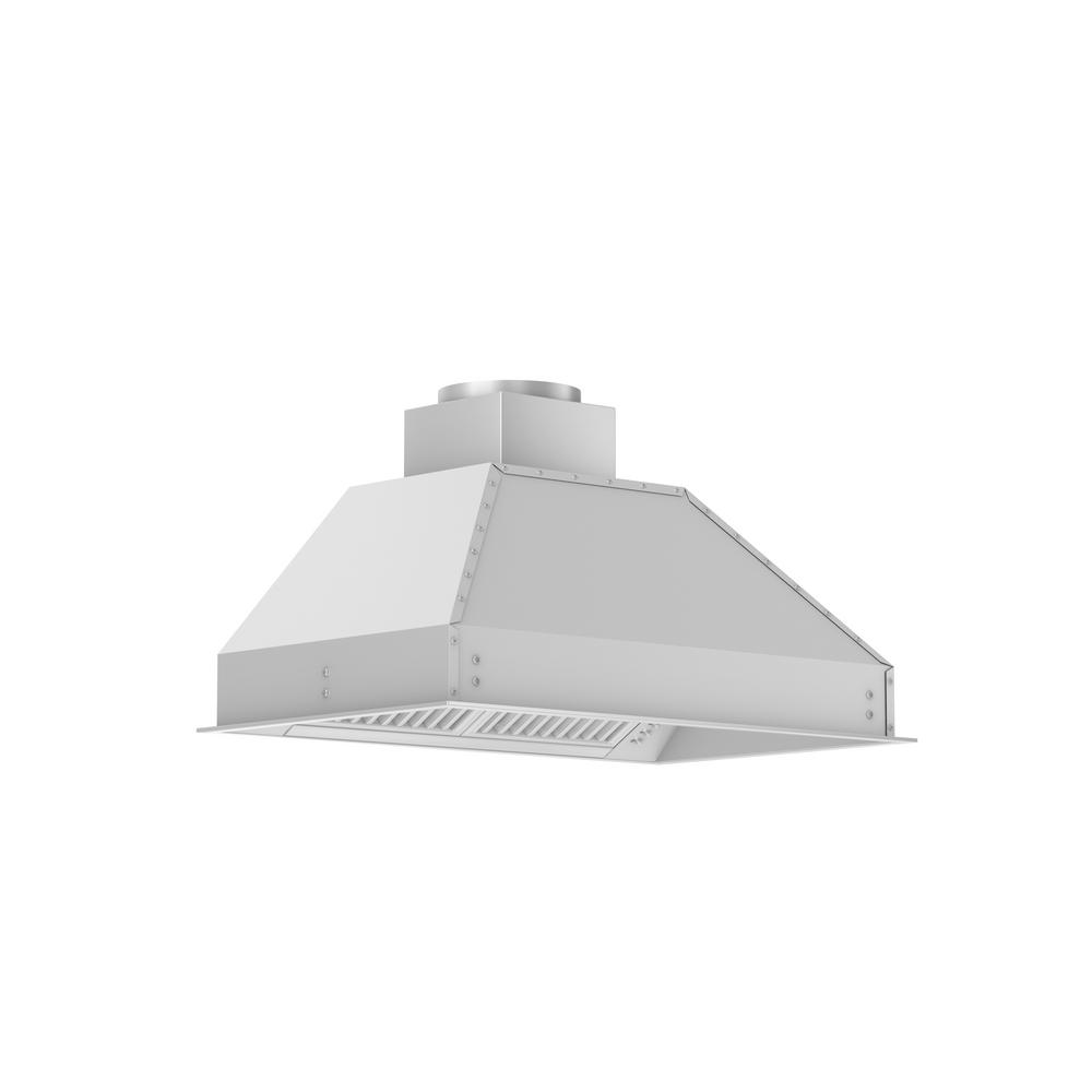 ZLINE Kitchen and Bath ZLINE 34 inch Remote Blower Insert Range Hood in... by ZLINE Kitchen and Bath