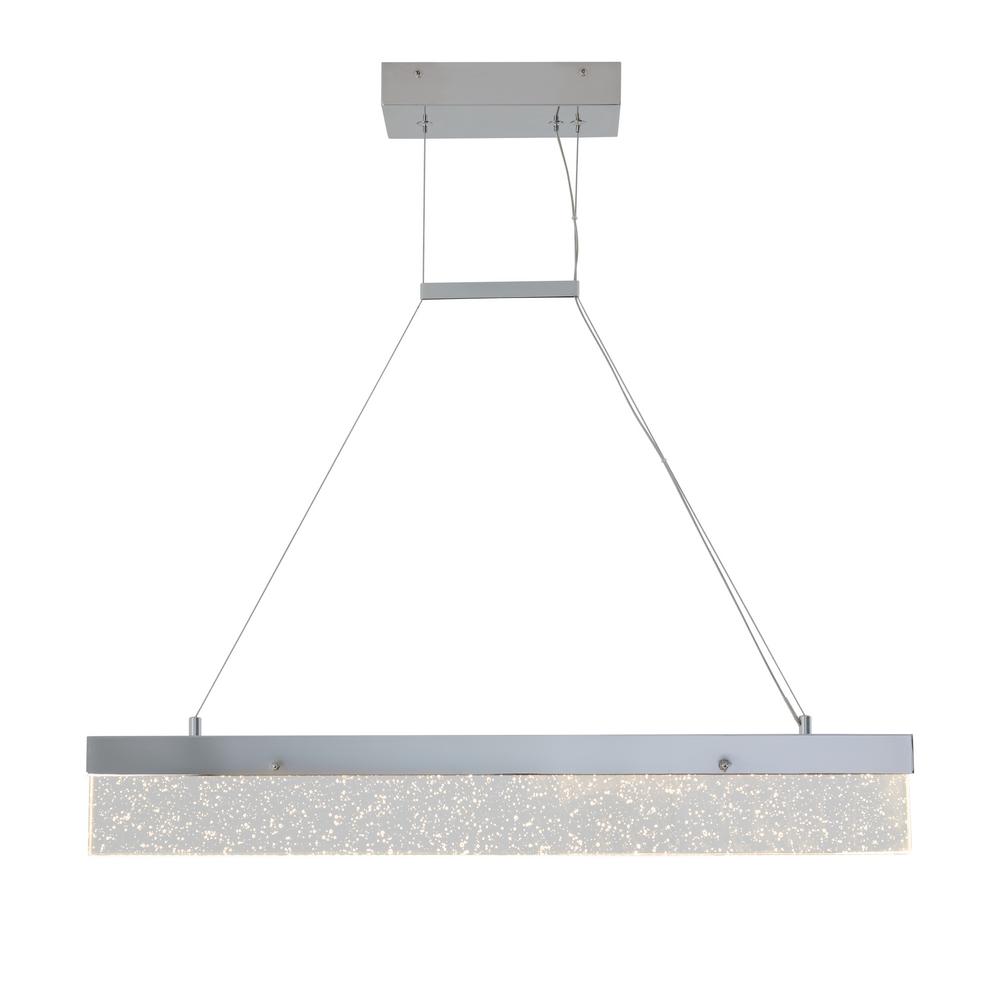 ARTIKA Essence Bar 28-Watt Integrated LED Chrome Pendant