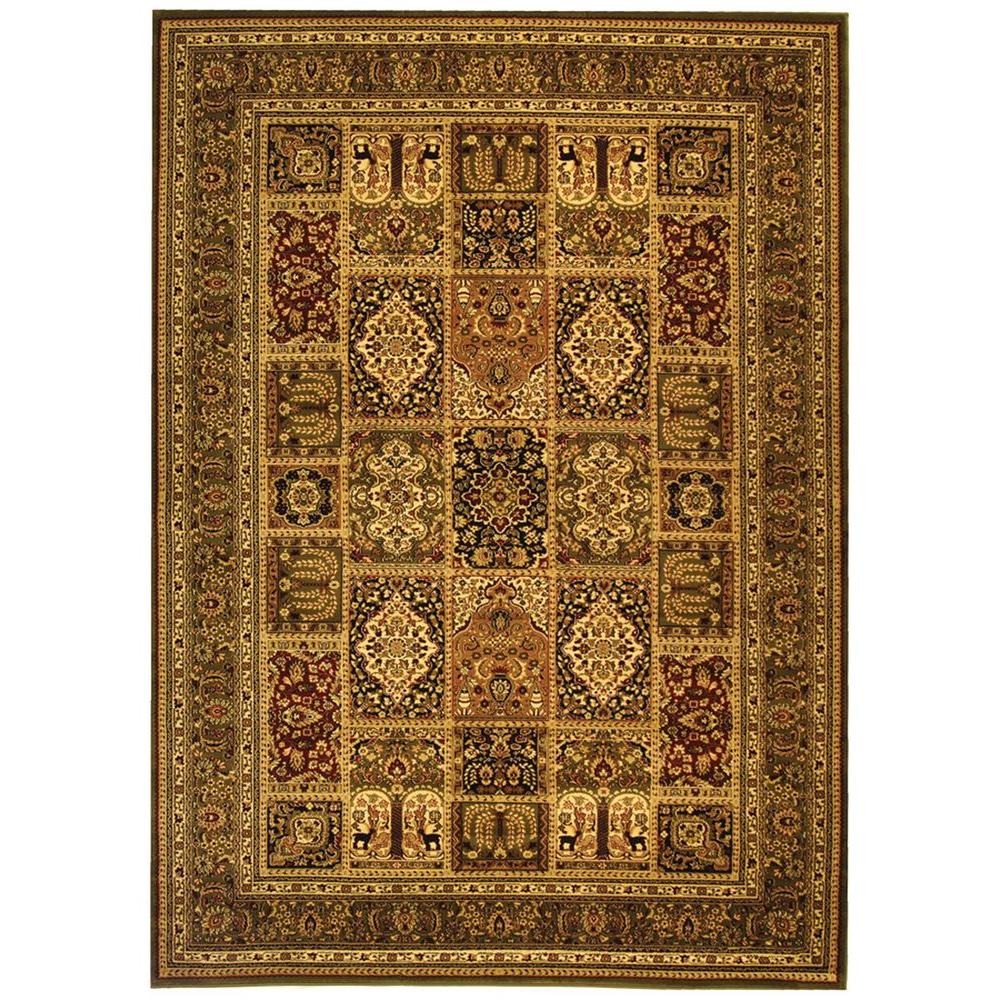 Safavieh Lyndhurst Multi/Green 6 ft. x 9 ft. Area Rug-lnh217a-6 - The