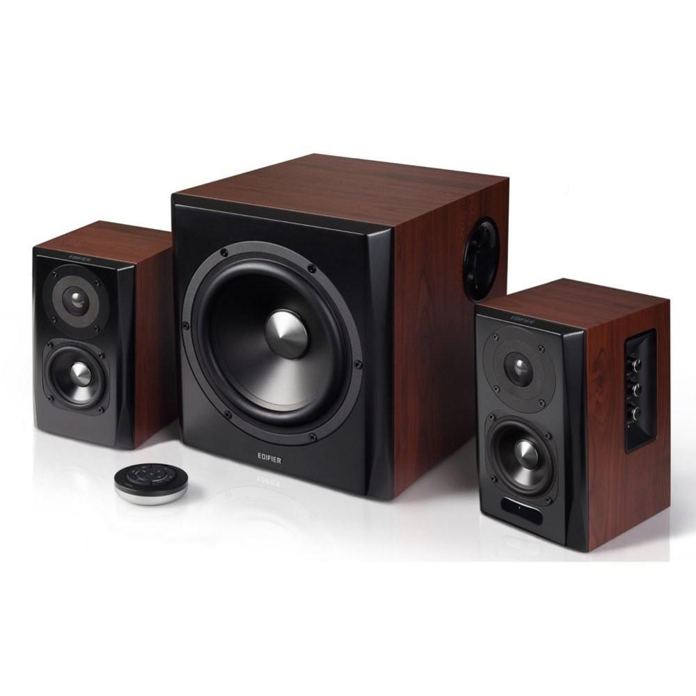 Edifier Bluetooth Bookshelf Speakers With Sub Woofer S350db The