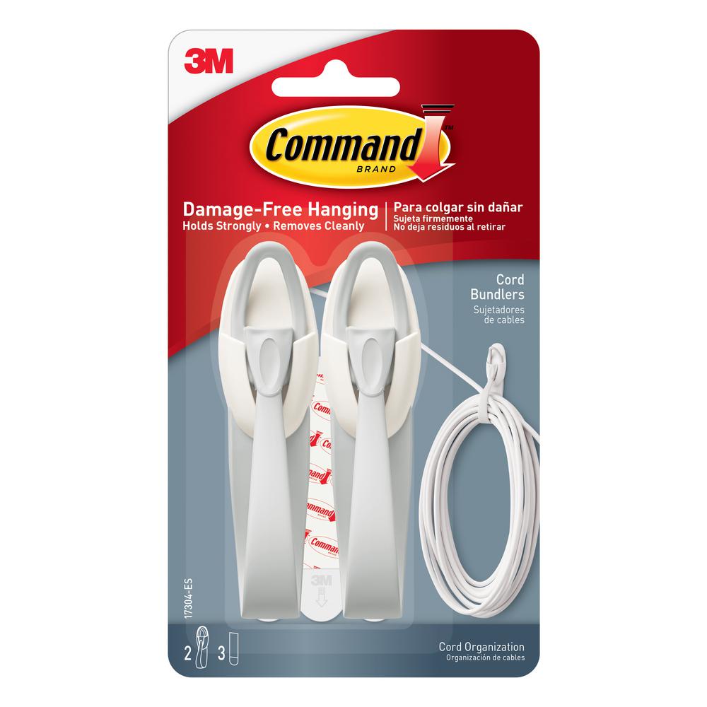 Command 2 lb. Cord Bundler Kit-17304-ES - The Home Depot