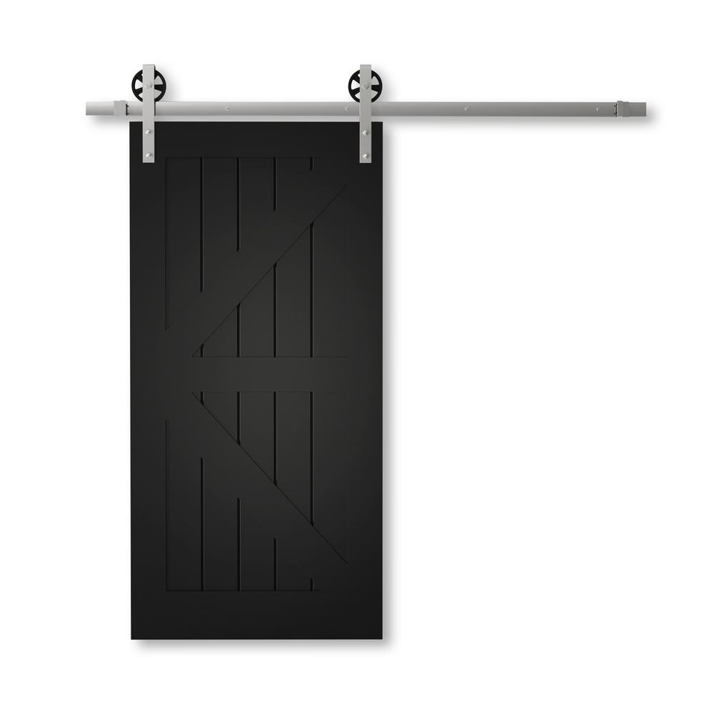 Urban Woodcraft 40 In X 83 In Manhattan Solid Core Espresso Wood