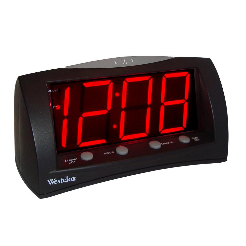 1 8 In Display Oversized On Alarm Clock - Westclox Travel Alarm Clock Manual 1 8 In Display Oversized On Alarm Clock - Westclox Travel Alarm Clock Manual