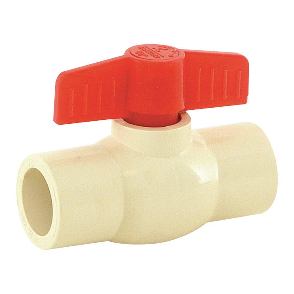 Eastman 1 in. Slip x 1 in. Slip Sch. 80 CPVC Ball Valve48638 The Home Depot