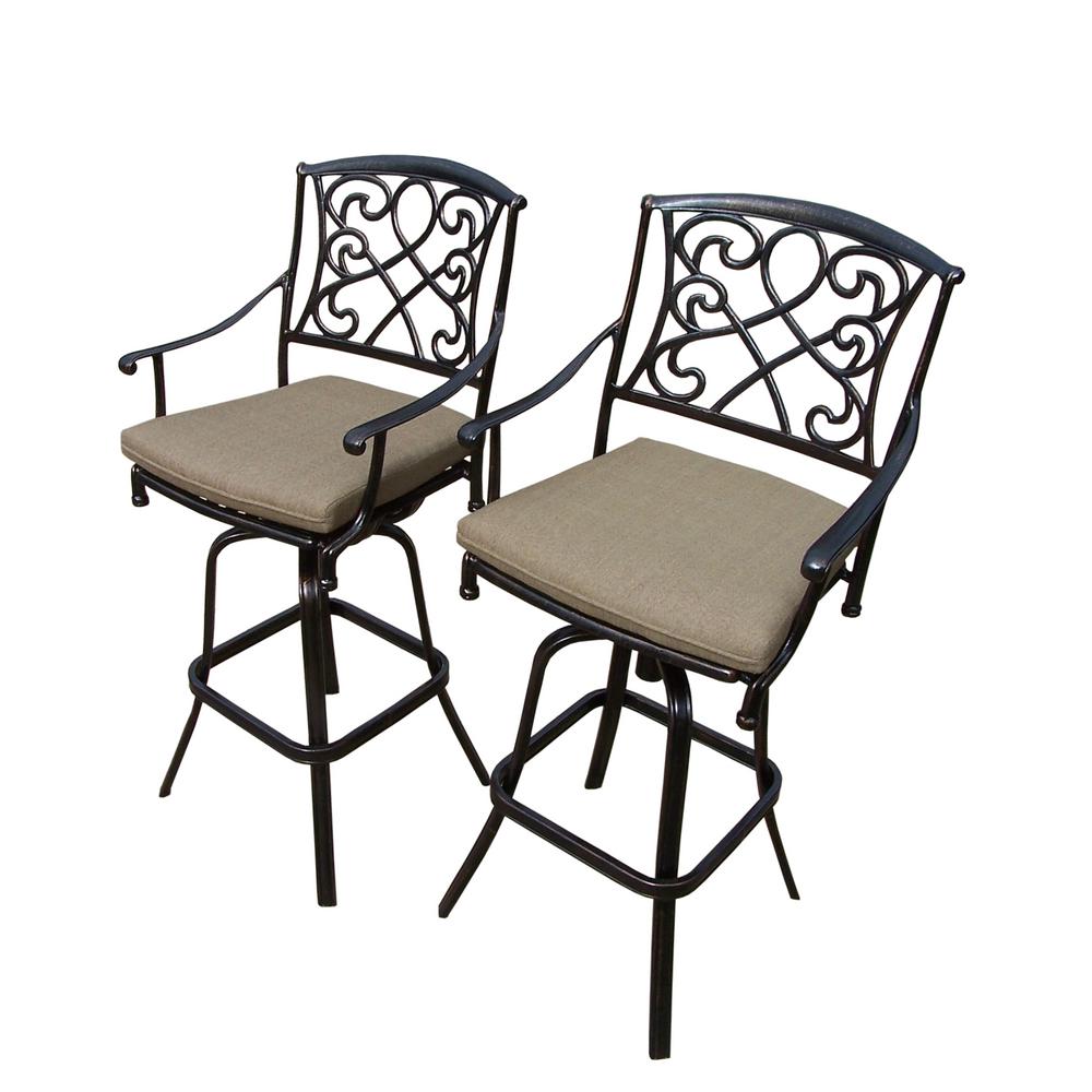 Outdoor Bar Stools Furniture The Home Depot