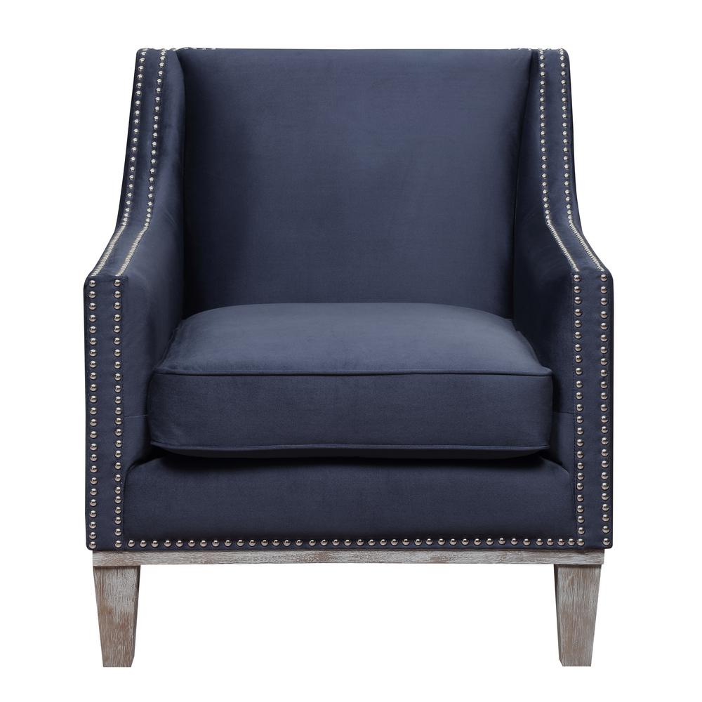 Aster Navy Accent Chair-UAG812100DWBCA - The Home Depot