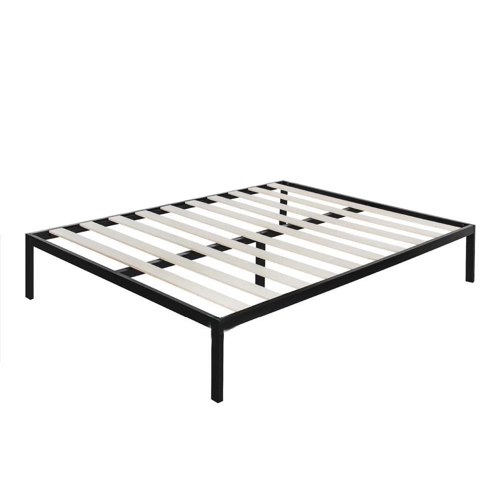 Zinus Mia Modern Studio 14 Inch Platform 1500 Metal Bed Frame, Mattress ...