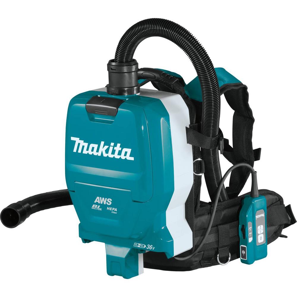 Makita 18Volt X2 LXT LithiumIon Brushless Cordless 1/2 Gal. HEPA