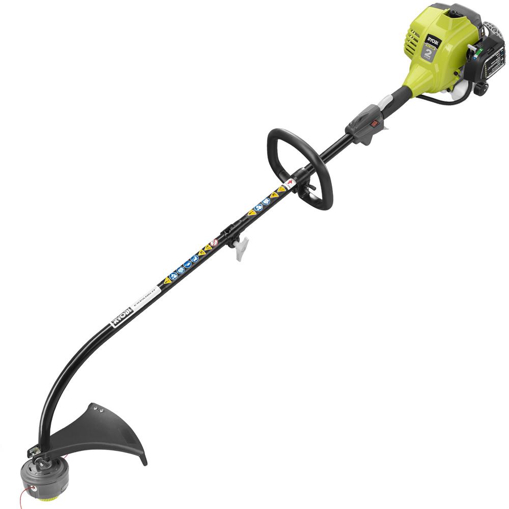 Ryobi 25 cc 2-Cycle Full Crank Curved Shaft Gas String Trimmer by Ryobi