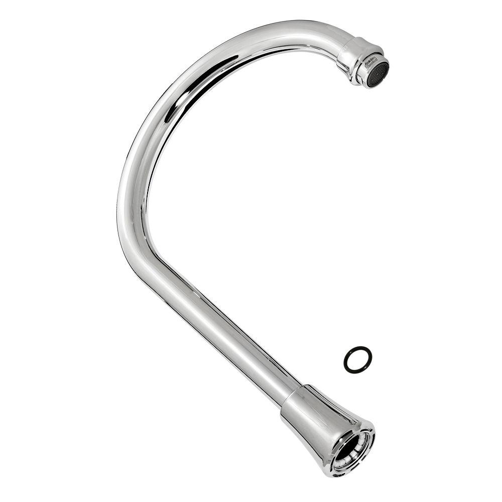 American Standard Gooseneck Spout For Kitchen Faucet Polished