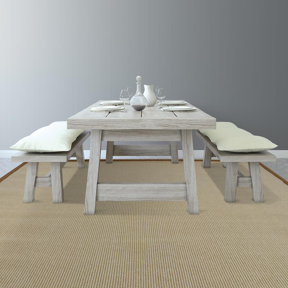 Lanart Sisal Gold 9 ft. x 12 ft. Area RugSISAL9X12GD The Home Depot