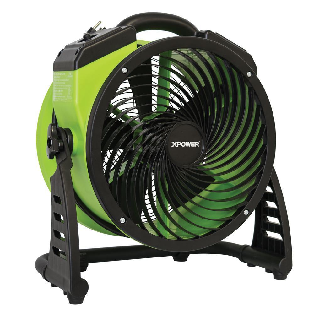 Xpower 1300 Cfm 4 Speed Multipurpose 13 In Pro Air Circulator Utility Fan Fc 200 The Home Depot